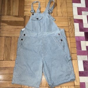 Lei linen/denim vintage overalls